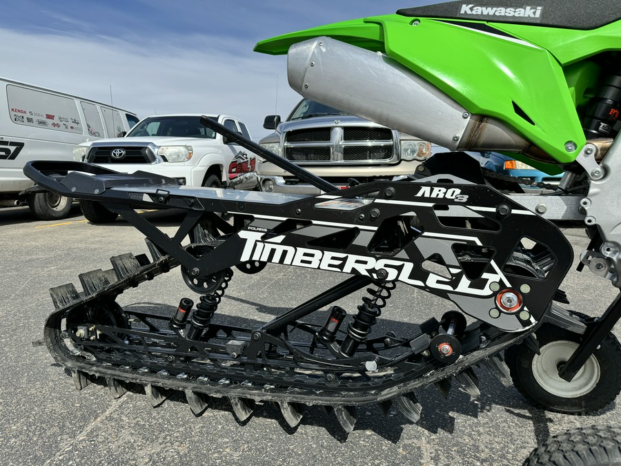 2023 Timbersled KAWASAKI KX450 W/ ARO 3 PRO SNOWBIKE KIT