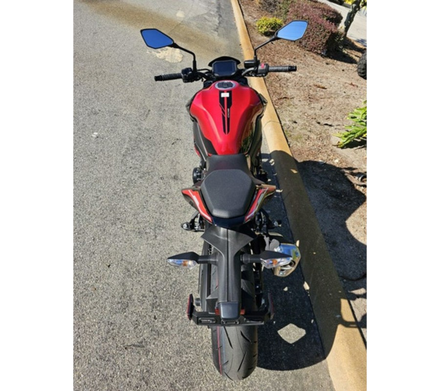 2024 Kawasaki Z900 ABS Candy Persimmon Red/Ebony