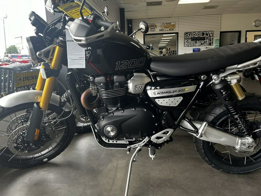 2024 Triumph Scrambler 1200 XE Phantom Black / Storm Grey XE