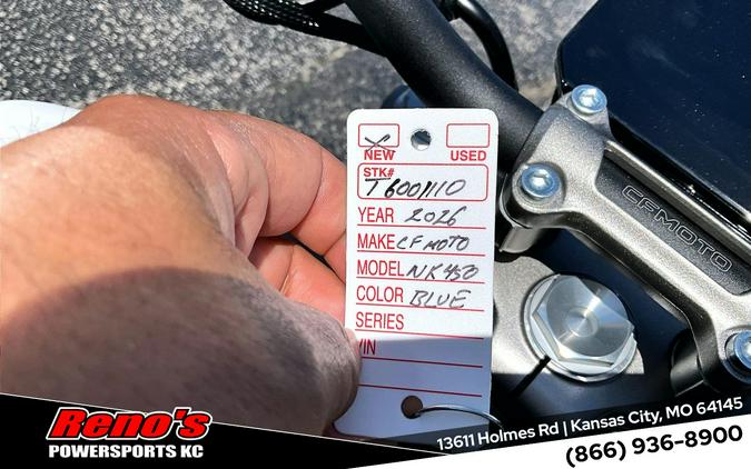 2026 CFMOTO NK 450