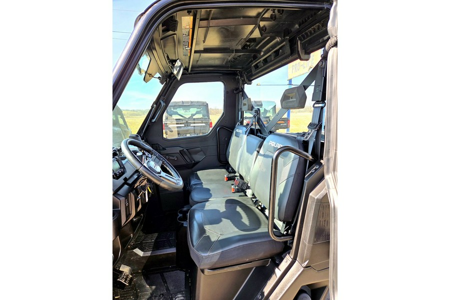 2023 Polaris RANGER 1000 Premium White Lightning - Full Cab+Heat!