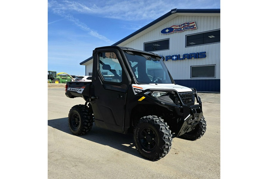 2023 Polaris RANGER 1000 Premium White Lightning - Full Cab+Heat!