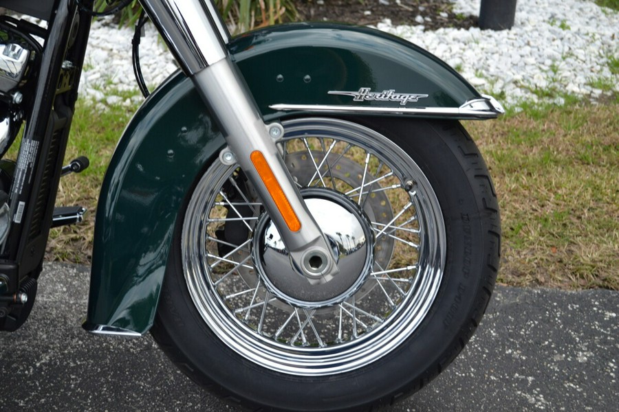 2024 Harley-Davidson Heritage Classic Alpine Green - FLHCS