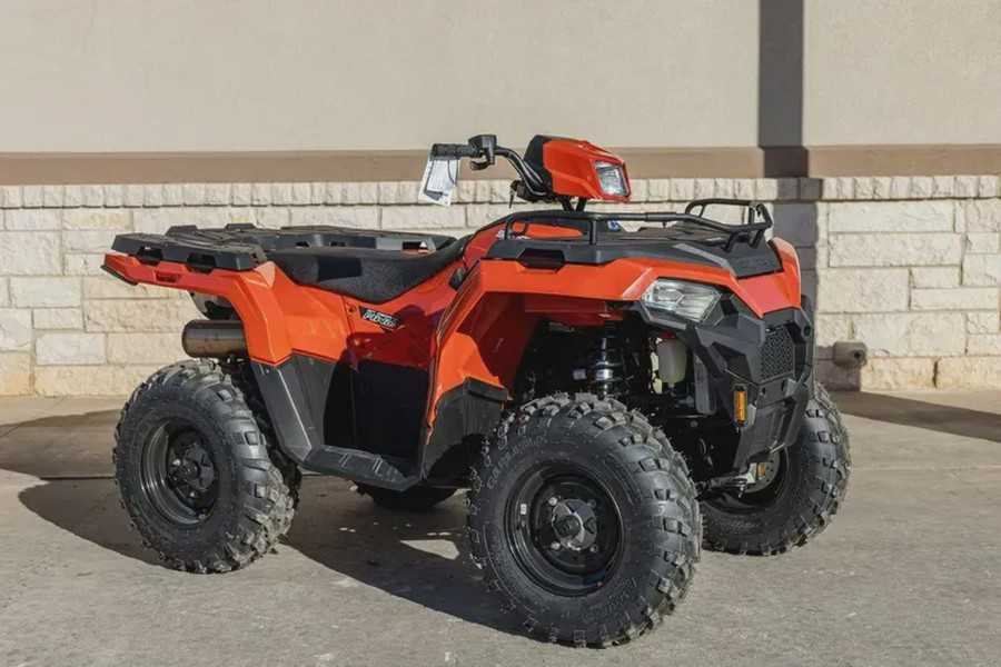 New 2024 POLARIS SPORTSMAN 450 HO ORANGE RUST