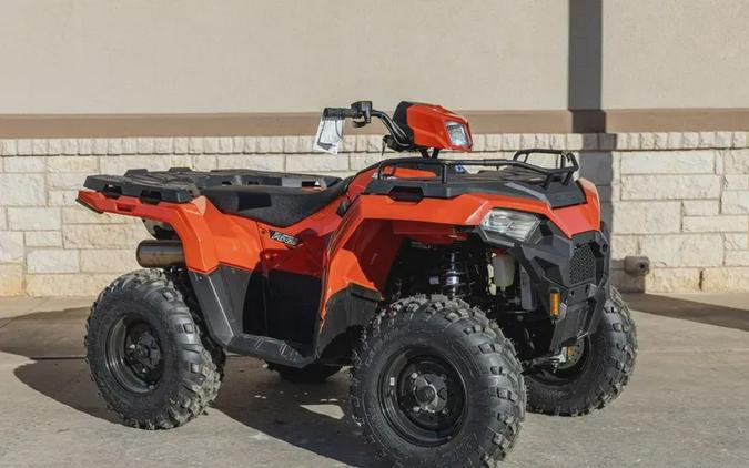 New 2024 POLARIS SPORTSMAN 450 HO ORANGE RUST