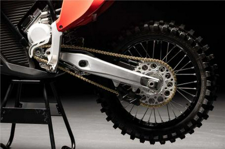 2023 Stark Future Varg Alpha Demo - Options: Enduro 18" MX Rear Wheel + Foot Brake