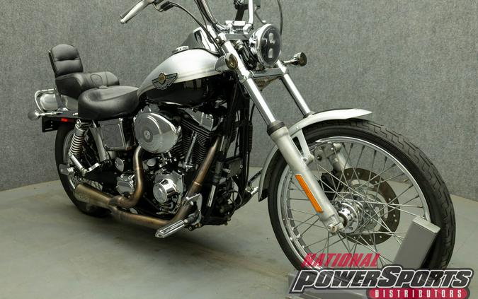 2003 HARLEY DAVIDSON FXDWG DYNA WIDE GLIDE 100TH ANNIVERSARY