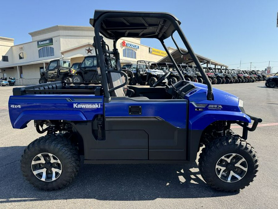 New 2024 KAWASAKI MULE PROMX LE DEEP BLUE