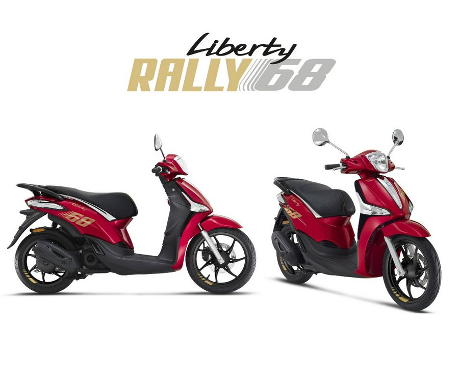 2024 Piaggio [Arriving Soon] Liberty 150 S Rally 68 w/ $250 Pony Gift Card!