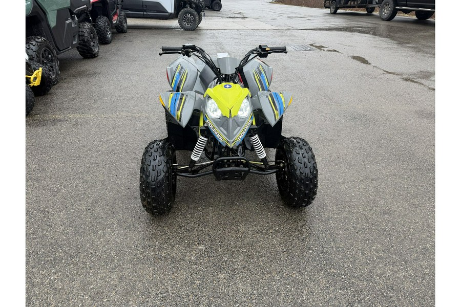 2023 Polaris Outlaw 110 EFI Avalanche Gray/Lime Squeeze