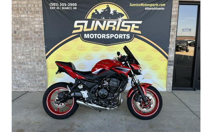 2022 Kawasaki Z650 50th Anniversary
