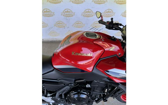 2022 Kawasaki Z650 50th Anniversary