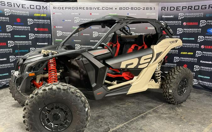 2023 Can-Am® Maverick X3 X rs Turbo RR Desert Tan / Carbon Black / Magma Red