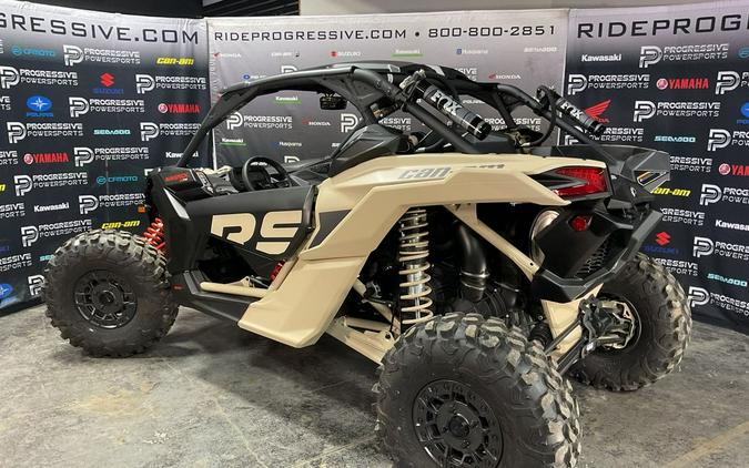 2023 Can-Am® Maverick X3 X rs Turbo RR Desert Tan / Carbon Black / Magma Red