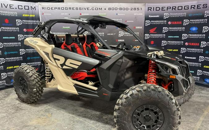 2023 Can-Am® Maverick X3 X rs Turbo RR Desert Tan / Carbon Black / Magma Red