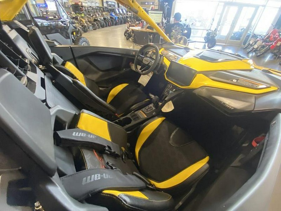 2024 Can-Am® Maverick R X RS with Smart-Shox Carbon Black & Neo Yellow