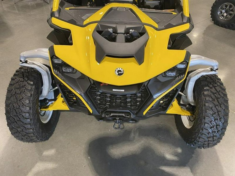 2024 Can-Am® Maverick R X RS with Smart-Shox Carbon Black & Neo Yellow