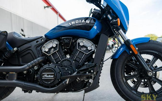 2020 Indian Motorcycle® Scout® Bobber ABS Icon Series Radar Blue