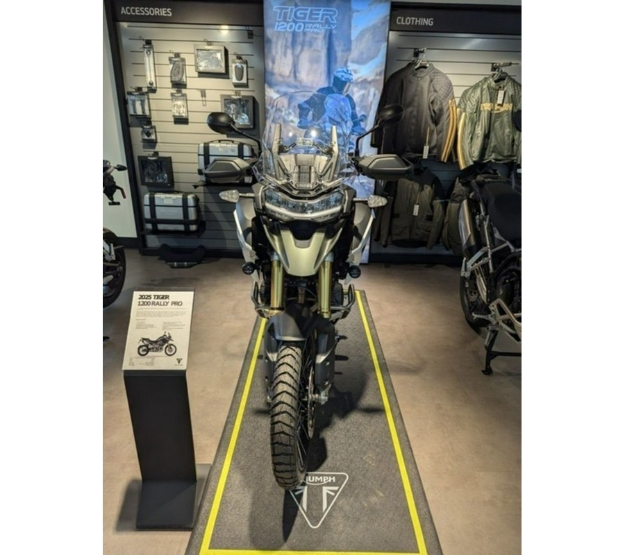 2025 Triumph Tiger 1200 Rally Pro