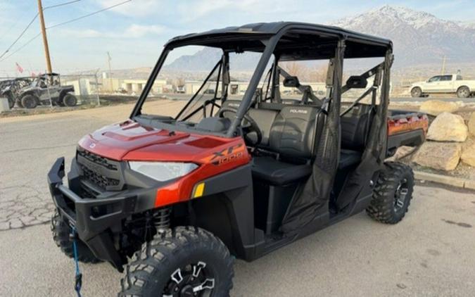 2026 Polaris Ranger Crew XP 1000 Premium Orange Rust