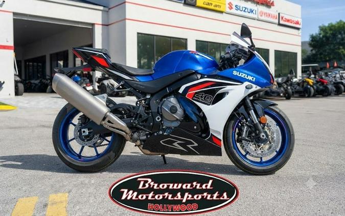 2027 Suzuki GSX-R1000RS 40th Anniversary Edition