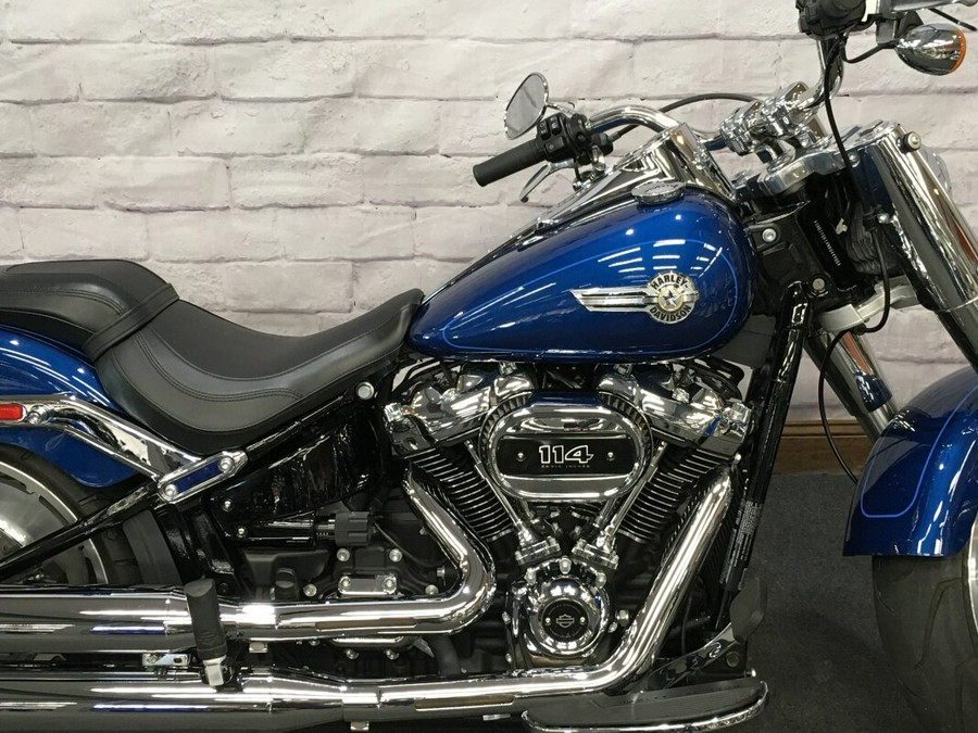 2022 Harley-Davidson Fat Boy 114 Reef Blue FFBS