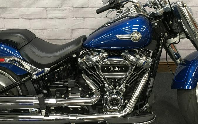 2022 Harley-Davidson Fat Boy 114 Reef Blue FFBS