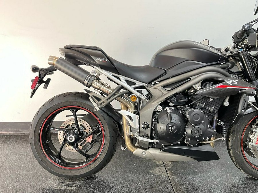 2019 Triumph Speed Triple RS Matt Jet Black