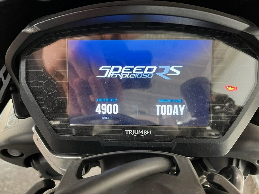 2019 Triumph Speed Triple RS Matt Jet Black