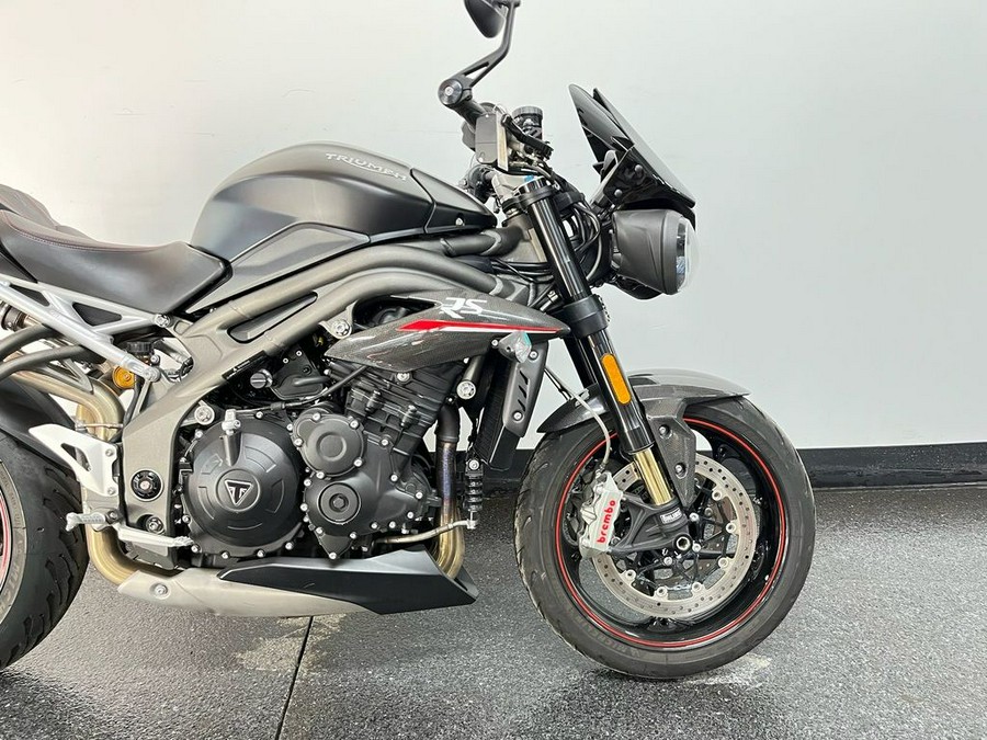 2019 Triumph Speed Triple RS Matt Jet Black