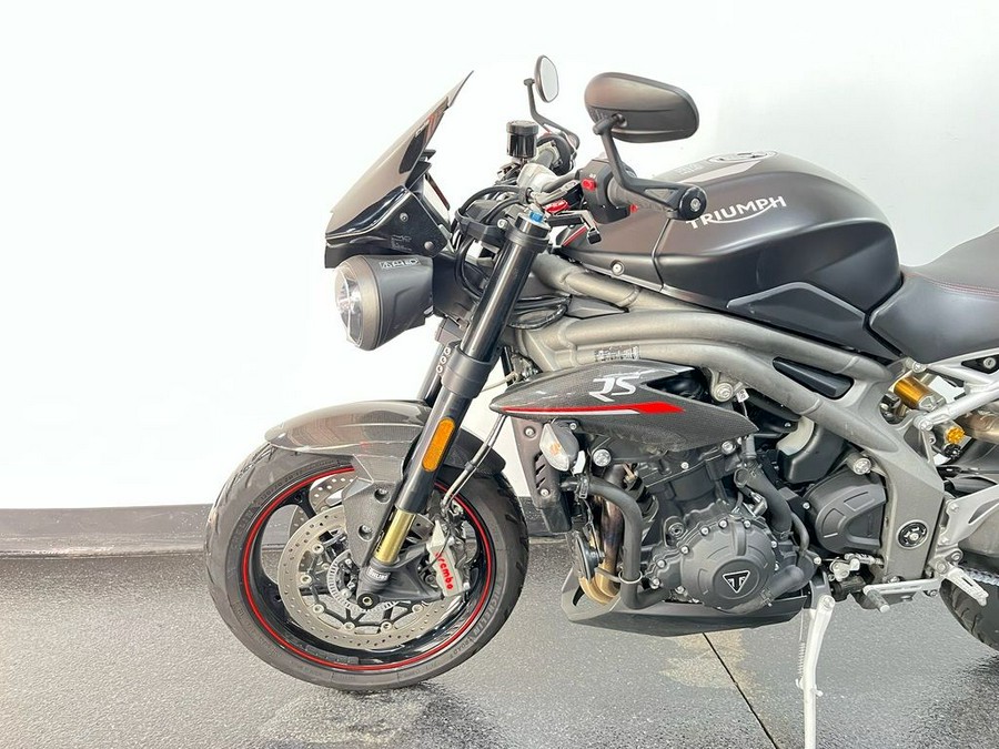 2019 Triumph Speed Triple RS Matt Jet Black
