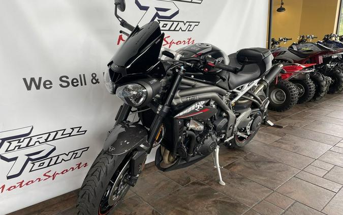 2019 Triumph Speed Triple RS Matt Jet Black