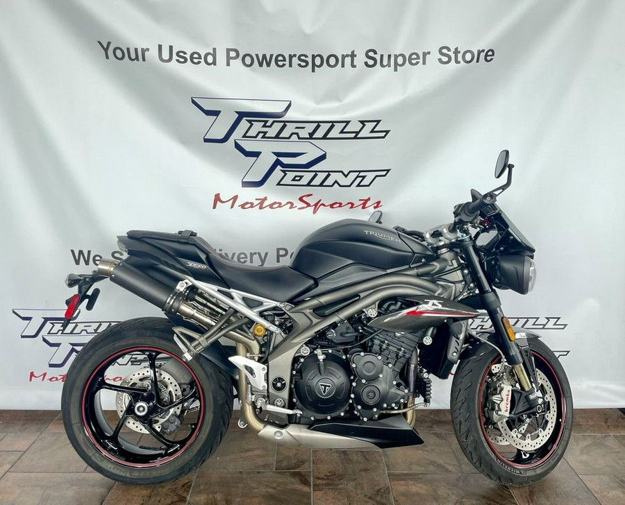 2019 Triumph Speed Triple RS Matt Jet Black