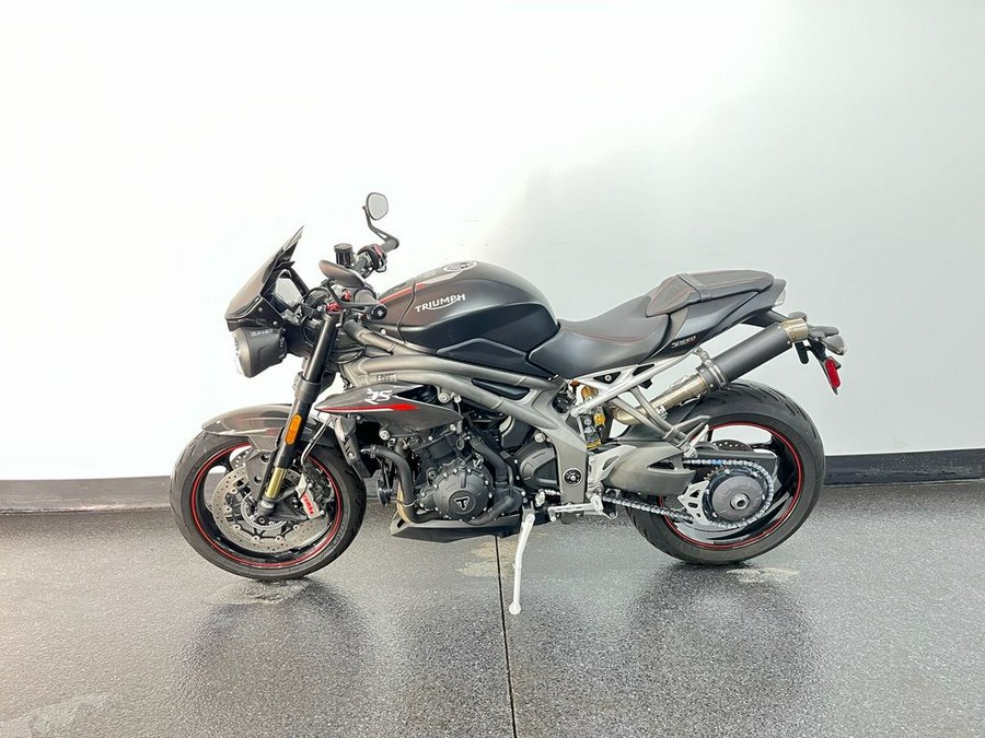2019 Triumph Speed Triple RS Matt Jet Black