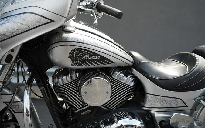 2018 Indian Motorcycle Chieftain Elite Black Hills Silver w/ Marble Accents