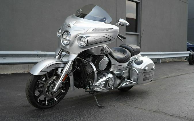 2018 Indian Motorcycle Chieftain Elite Black Hills Silver w/ Marble Accents