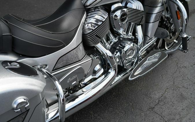 2018 Indian Motorcycle Chieftain Elite Black Hills Silver w/ Marble Accents