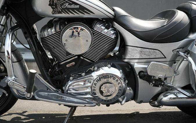 2018 Indian Motorcycle Chieftain Elite Black Hills Silver w/ Marble Accents