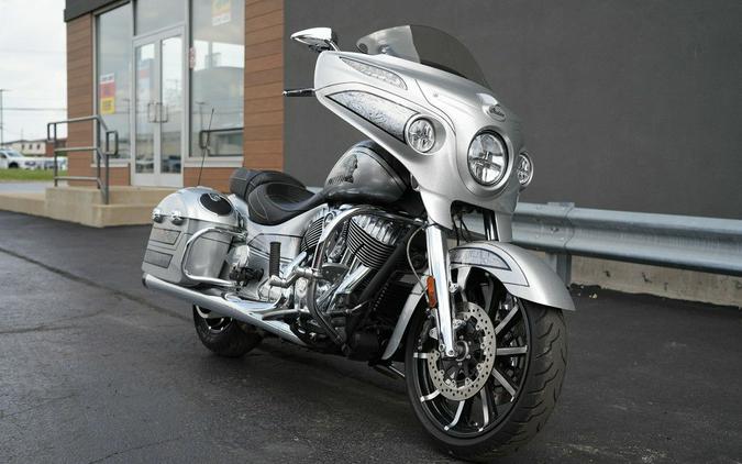 2018 Indian Motorcycle® Chieftain® Elite Black Hills Silver w/ Marble Accents