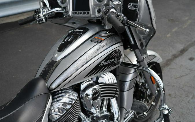 2018 Indian Motorcycle Chieftain Elite Black Hills Silver w/ Marble Accents