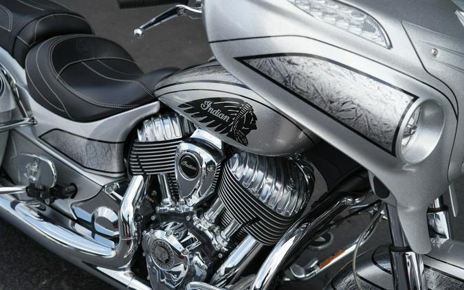 2018 Indian Motorcycle Chieftain Elite Black Hills Silver w/ Marble Accents