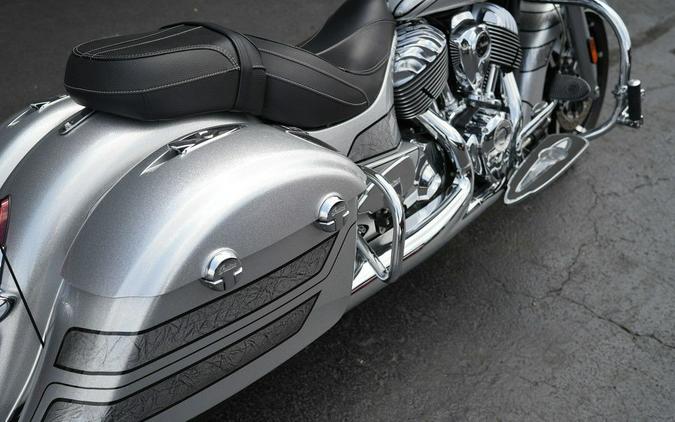 2018 Indian Motorcycle Chieftain Elite Black Hills Silver w/ Marble Accents