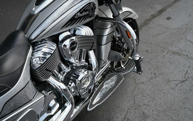 2018 Indian Motorcycle Chieftain Elite Black Hills Silver w/ Marble Accents
