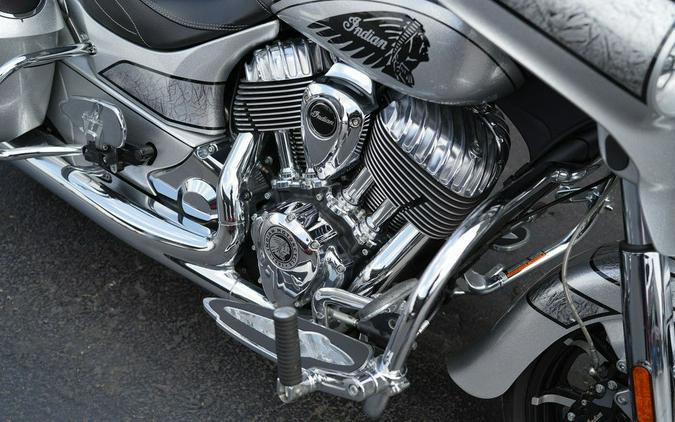 2018 Indian Motorcycle Chieftain Elite Black Hills Silver w/ Marble Accents
