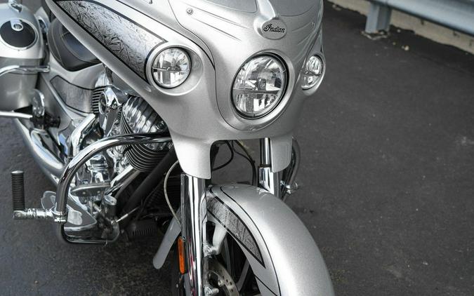 2018 Indian Motorcycle Chieftain Elite Black Hills Silver w/ Marble Accents