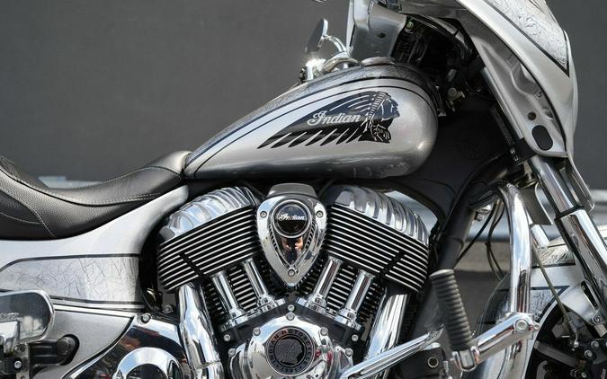 2018 Indian Motorcycle Chieftain Elite Black Hills Silver w/ Marble Accents