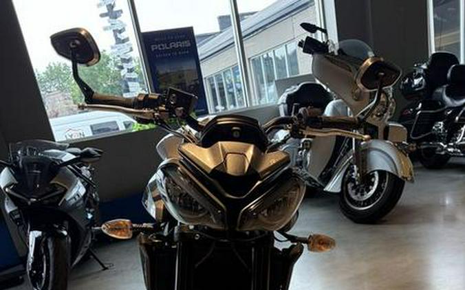 2024 Triumph Street Triple 765 R Silver Ice