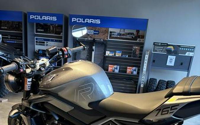 2024 Triumph Street Triple 765 R Silver Ice