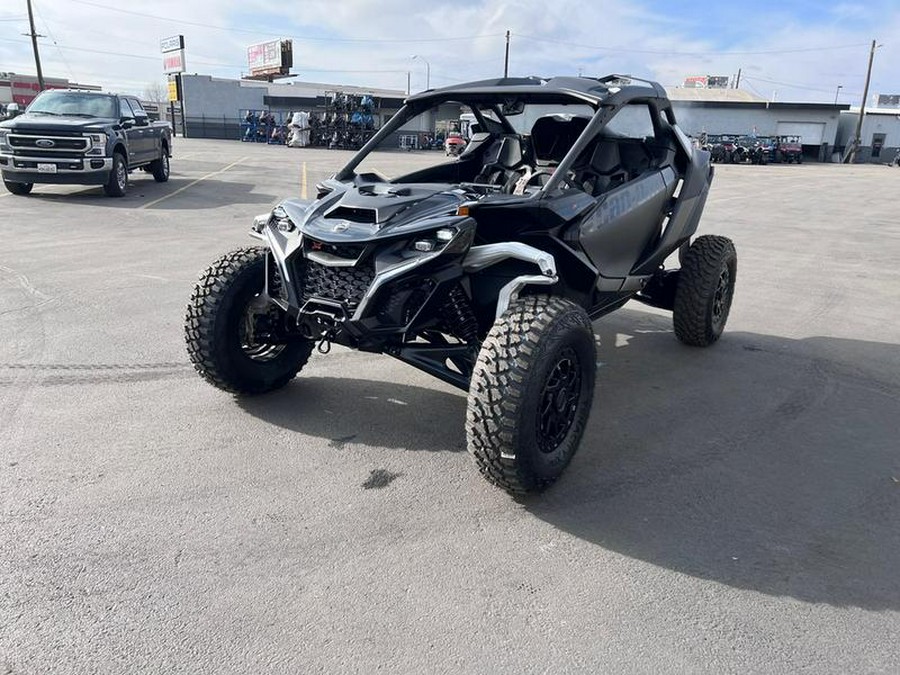 2024 Can-Am® Maverick R X RS with Smart-Shox Triple Black