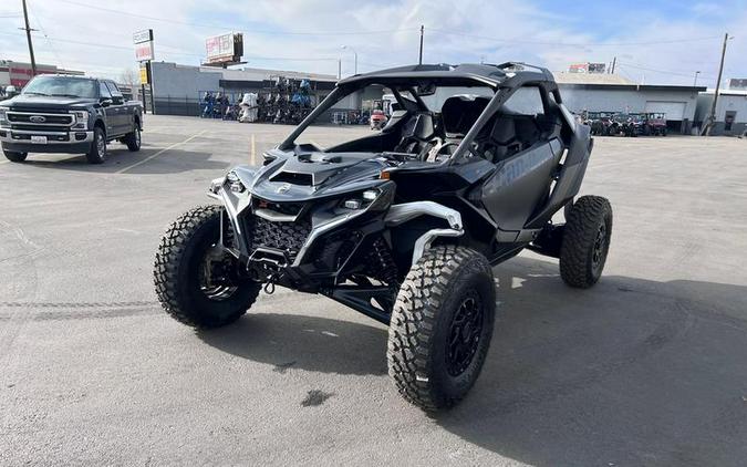 2024 Can-Am® Maverick R X RS with Smart-Shox Triple Black